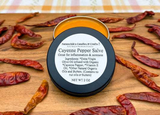 Organic Cayenne Pepper Healing Balm